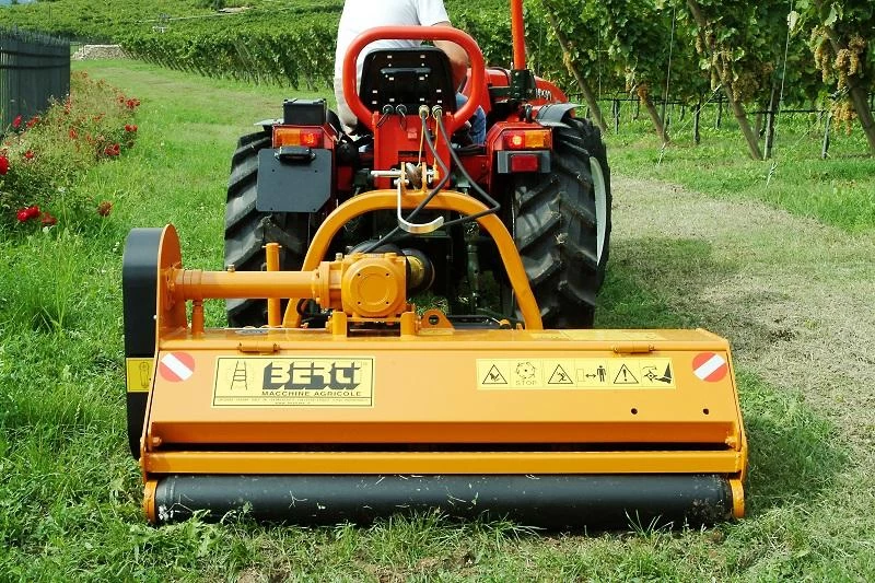 Vineyard-orchard mulchers